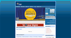Desktop Screenshot of binuscareer.com