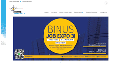 Desktop Screenshot of jobexpo.binuscareer.com